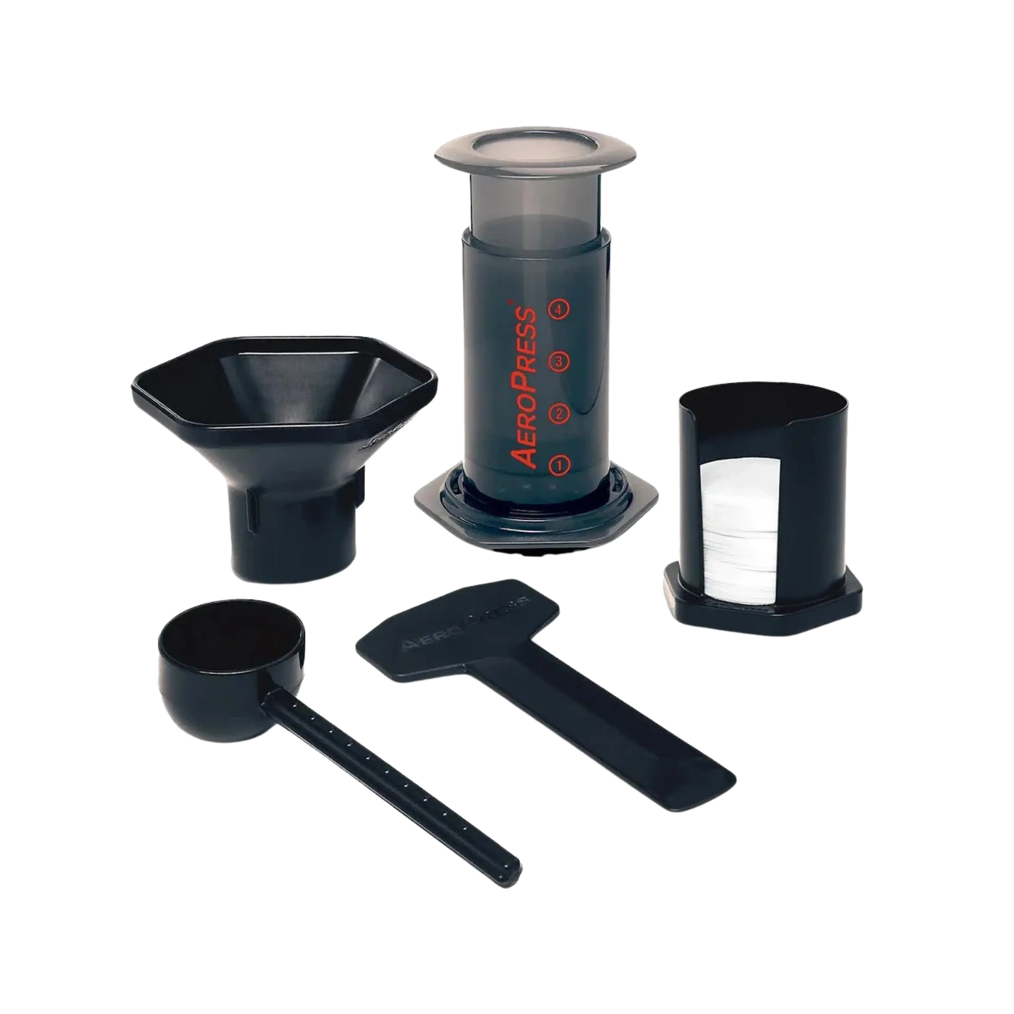 AeroPress Original Coffee Maker with transparent background