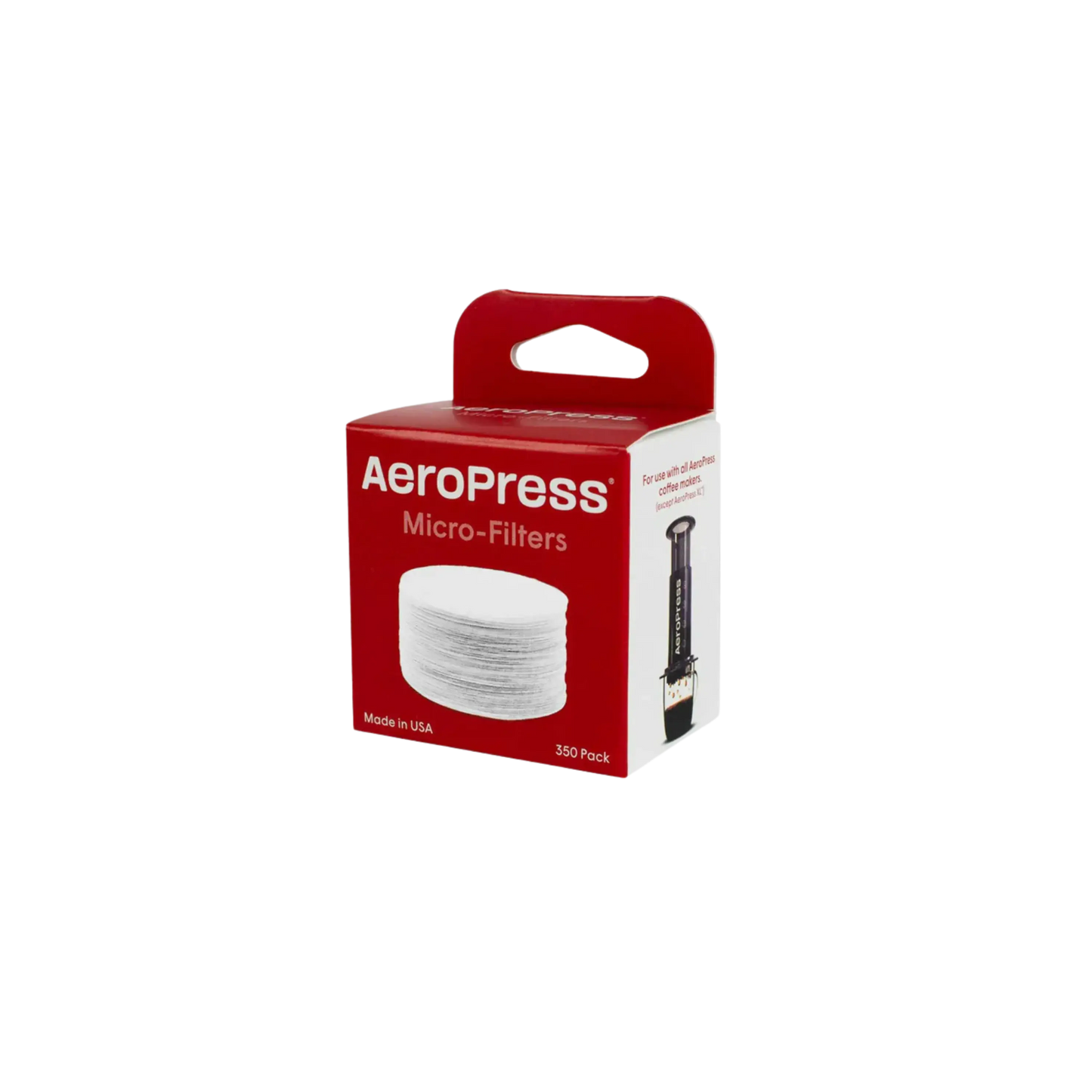 Aeropess Micro Filters with transparent background