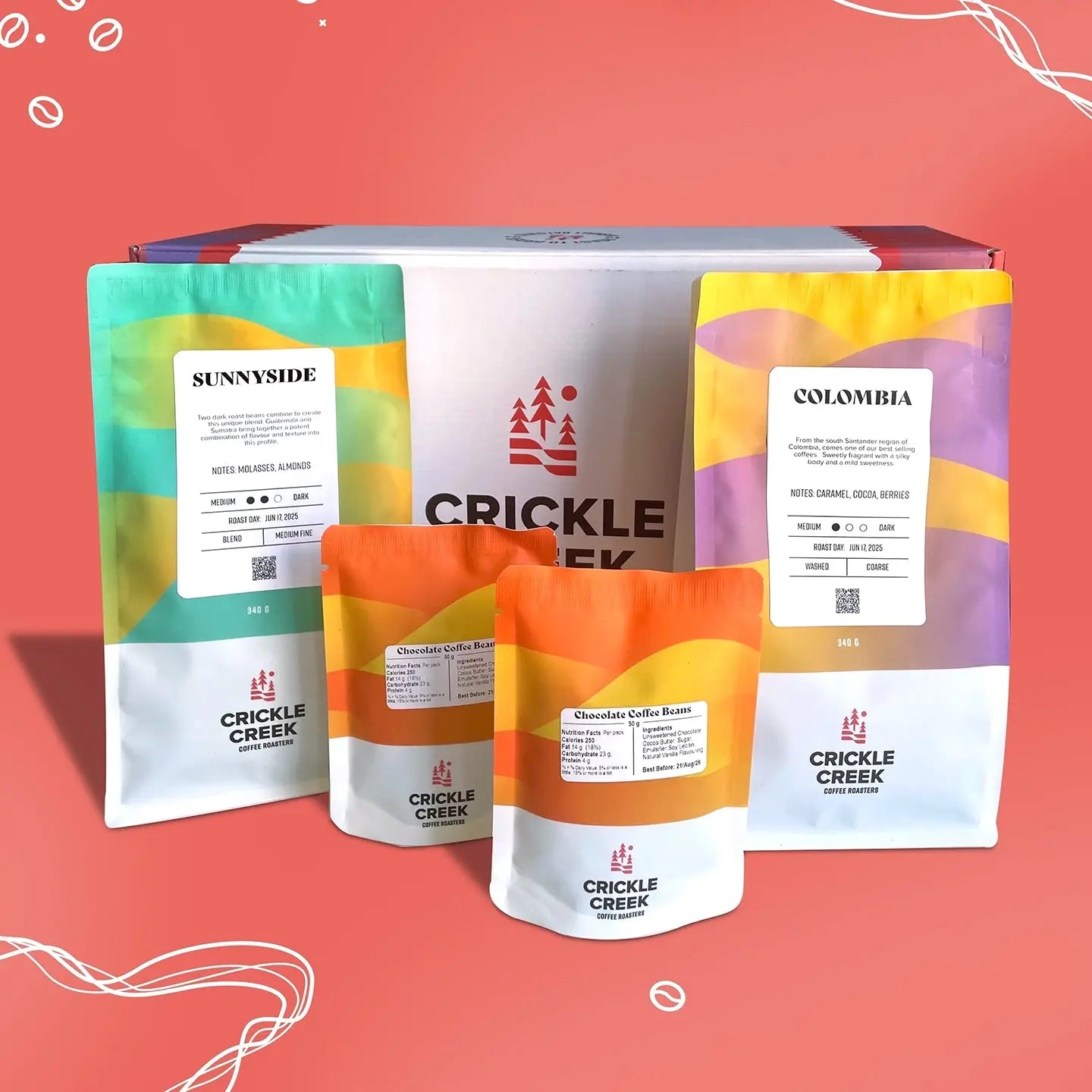 Coffee & Chocolates Crickle Creek Coffee Roasters