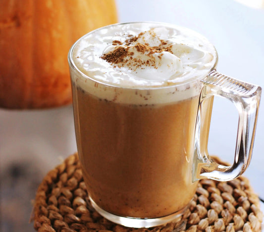 Pumpkin spice latte recipe made with Crickle Creek freshly roasted coffee