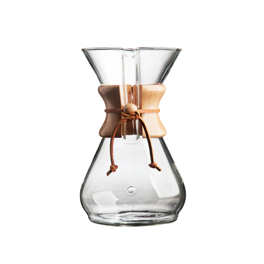 CHEMEX Eight Cup Classic with transparent background